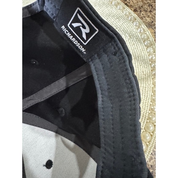 DSC Northeast Black Hat Flexfit Pro 634 Dallas Safari Club Elephant Logo MD/LG - Picture 4 of 13